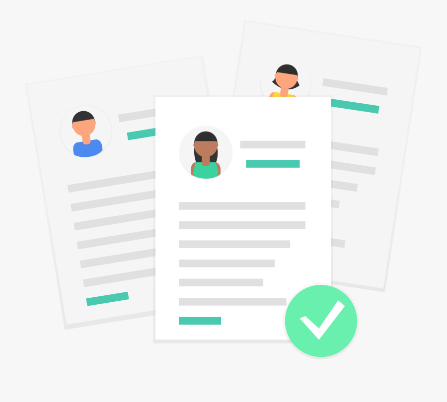 Resume Clipart Cover Letter - Plateforme De Recrutement, Transparent Clipart