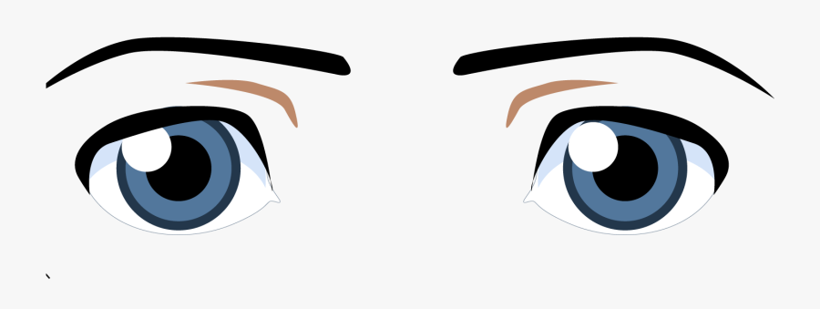 Burro De Los Ojos De Dibujos Animados, Transparent Clipart