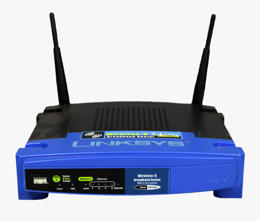 Modem - Linksys Wrt54gl Png, Transparent Clipart