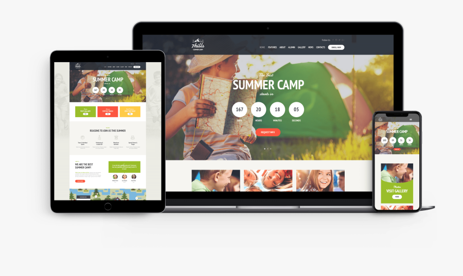 Summer Camp, Transparent Clipart