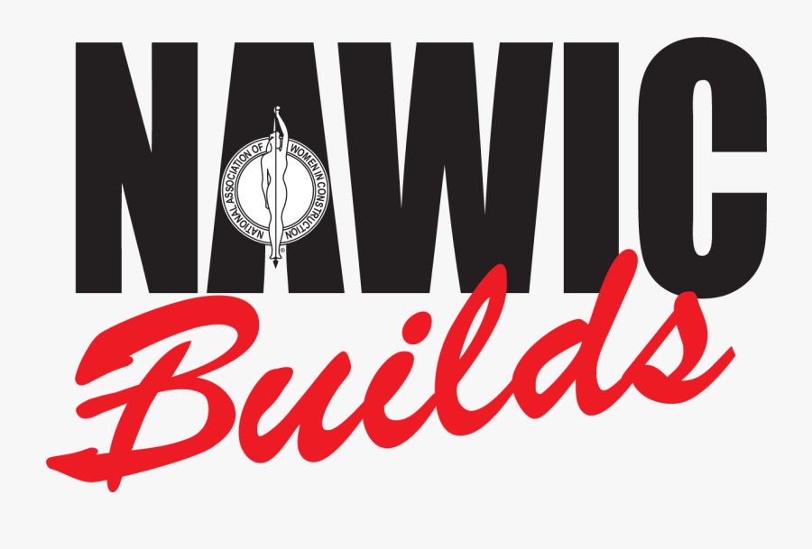 National Association Of Women In Construction - Nawic Builds Logo, Transparent Clipart