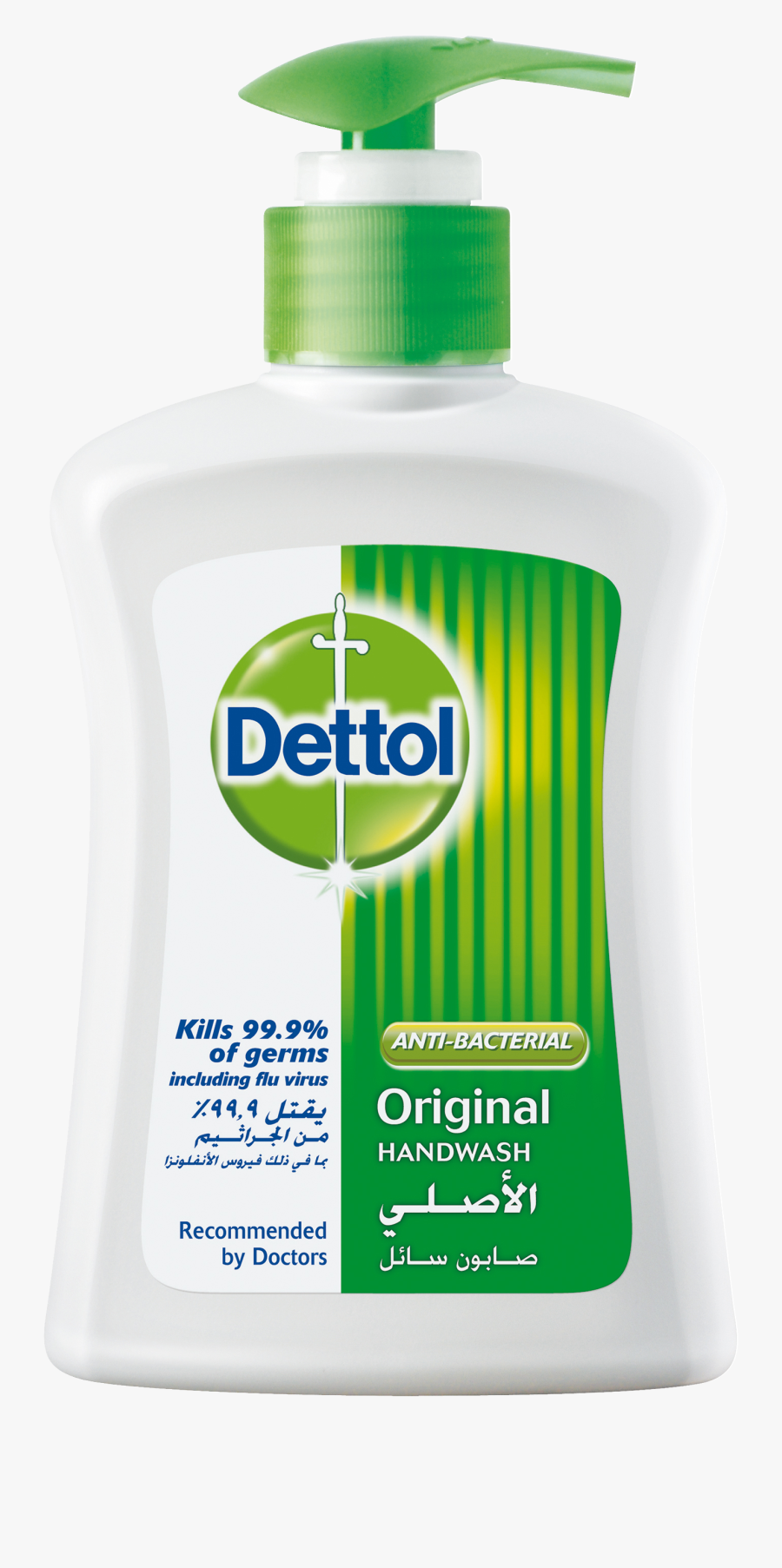 Transparent Washing Hands Png - Dettol Disinfectant Liquid Lime Fresh 500ml, Transparent Clipart
