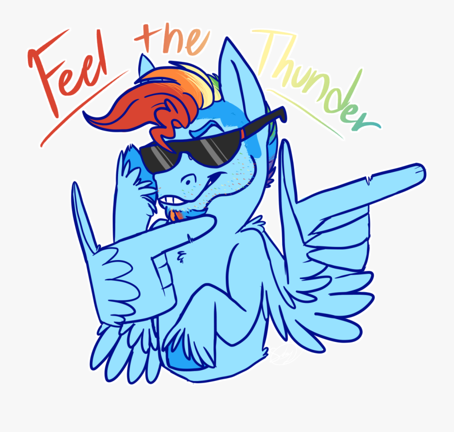 Starlord-wannabe, Facial Hair, Male, Pegasus, Pony, - Cartoon, Transparent Clipart