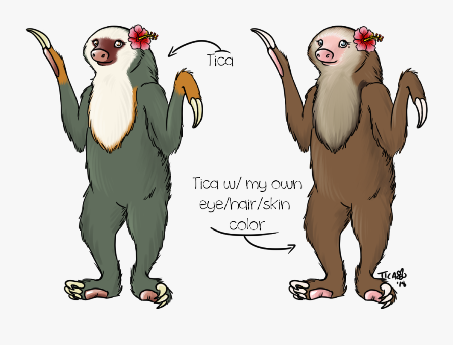 Fursona Meme Eye/hair/skin Color - Cartoon, Transparent Clipart