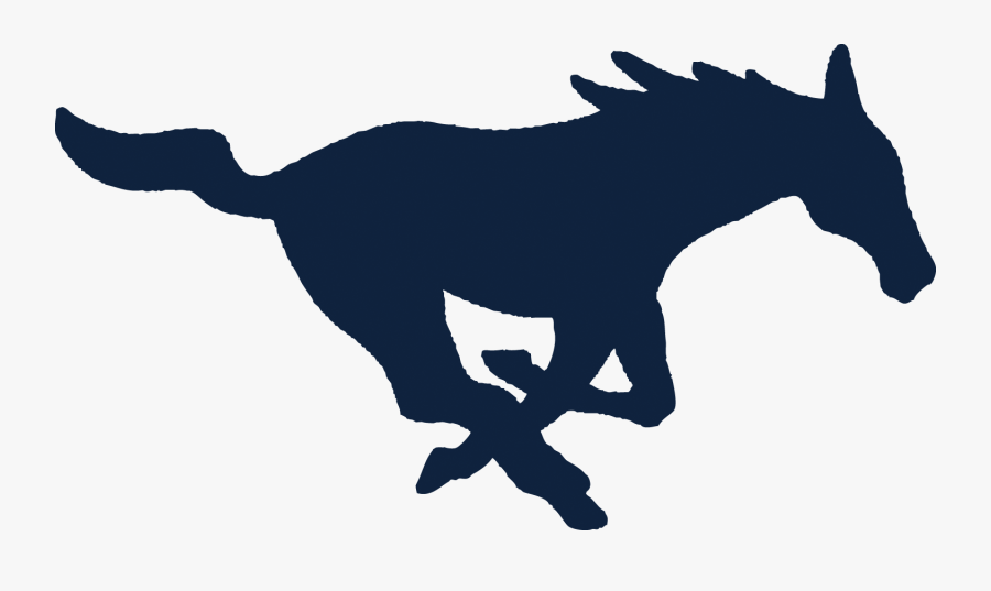 Clifton High School Mustang, Transparent Clipart
