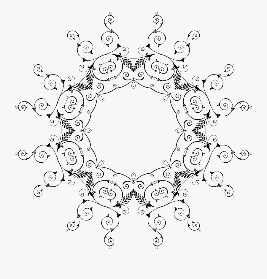 Vintage Elegant Frame Design 4 Clip Arts - Portable Network Graphics, Transparent Clipart