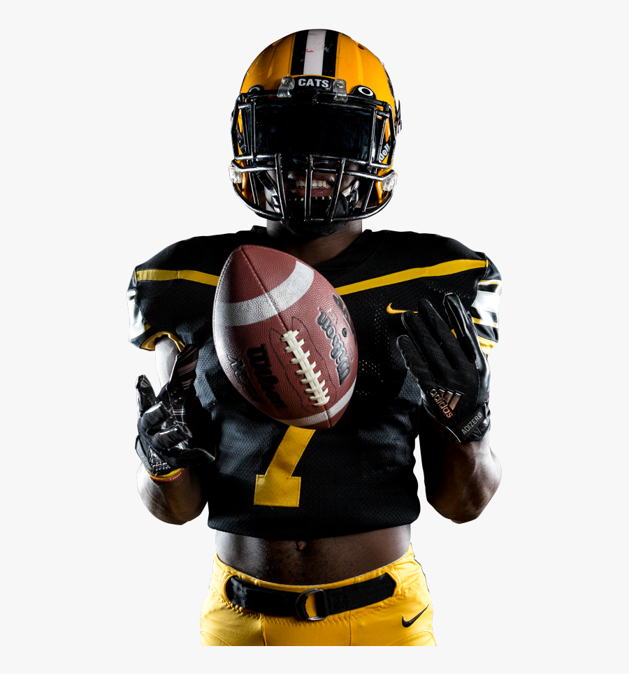 Kick American Football, Transparent Clipart