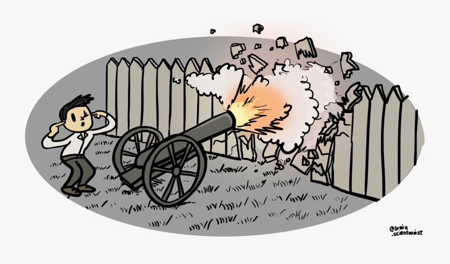 Transparent Civil War Cannon Clipart, Transparent Clipart