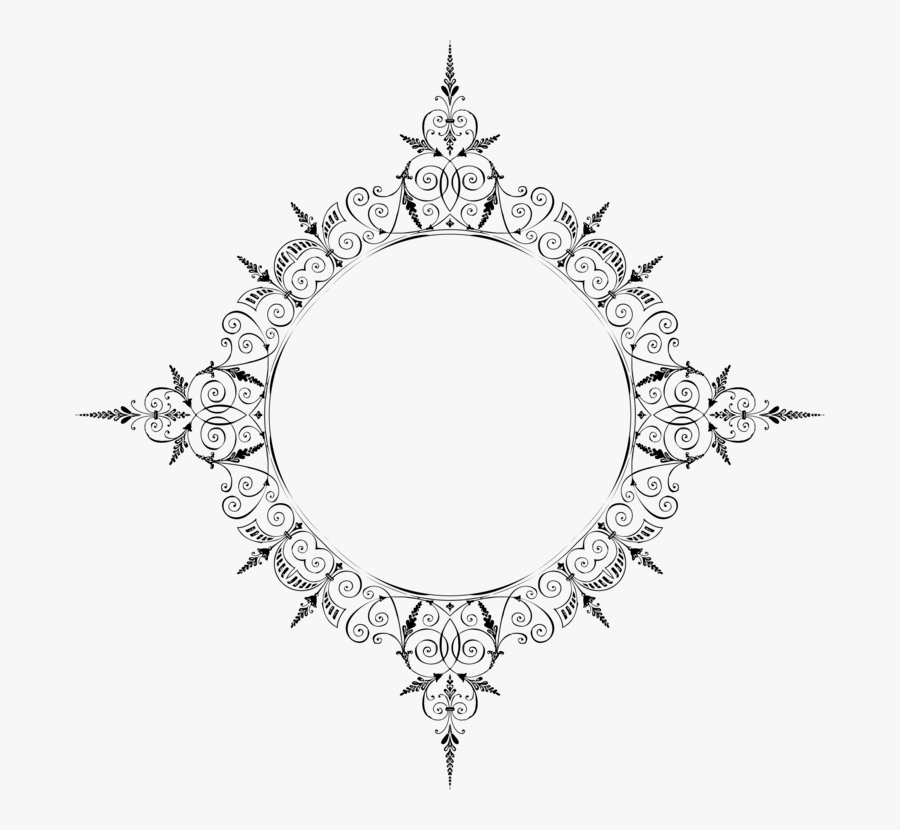 Elegant Frame Clipart, Transparent Clipart