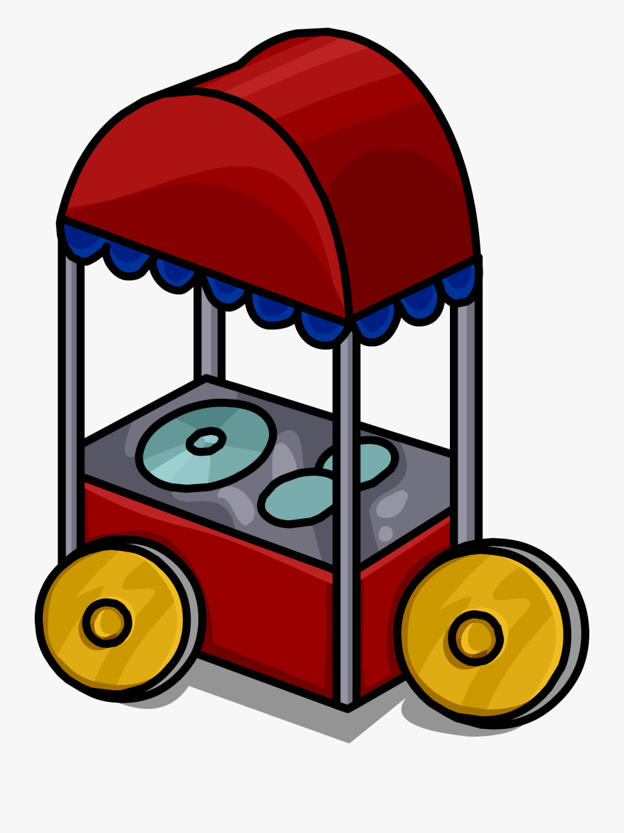 Snack Stand Club Penguin - Furniture Id For Club Penguin, Transparent Clipart