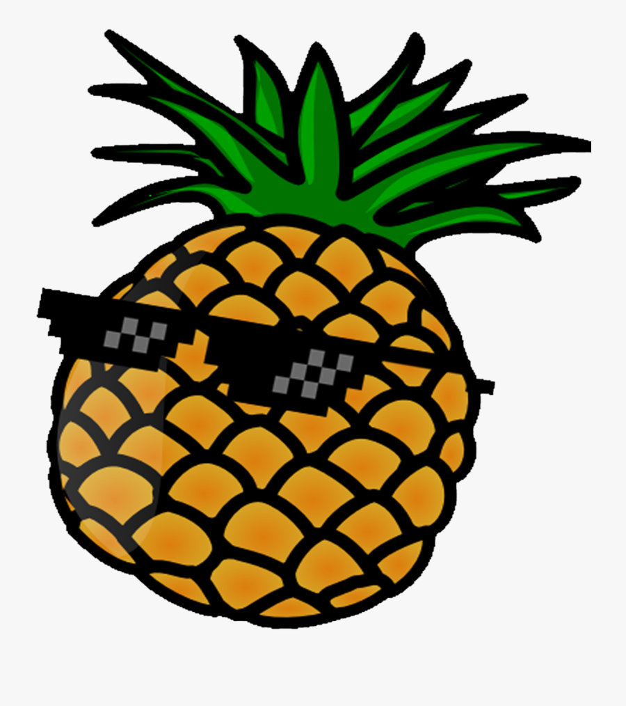 Pineapples Are Cool, Sunglasses Are Cool - Pineapple Clipart, Transparent Clipart