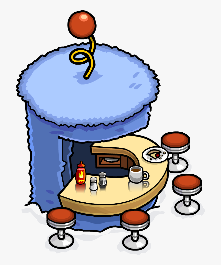 Puffle Party 2012 Forest Food Stand, Transparent Clipart