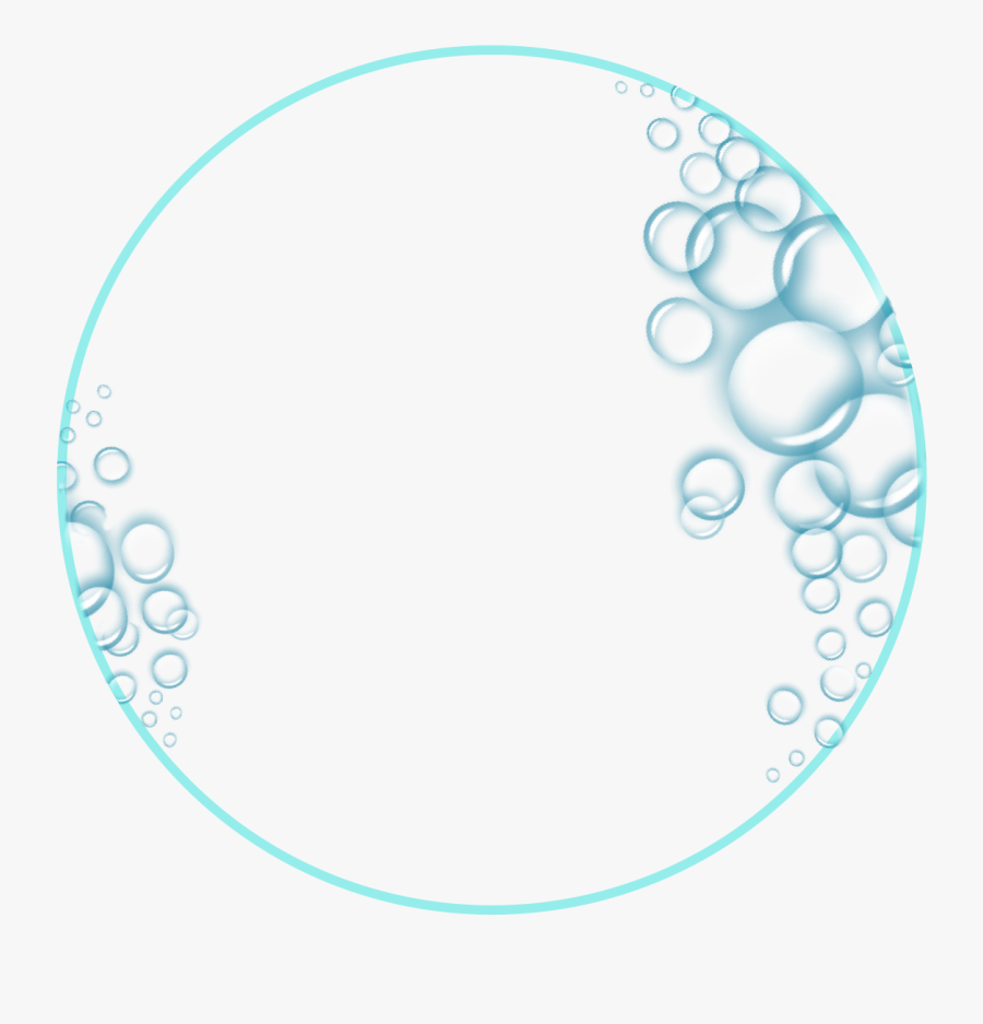 Transparent Bubbles Border Clipart Bubble Frame Png Transparent