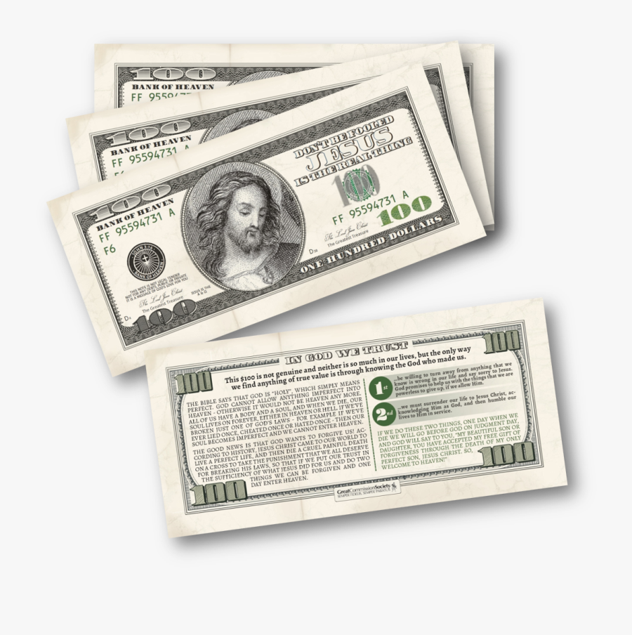 100 Dollar Png - 100 Us Dollar, Transparent Clipart
