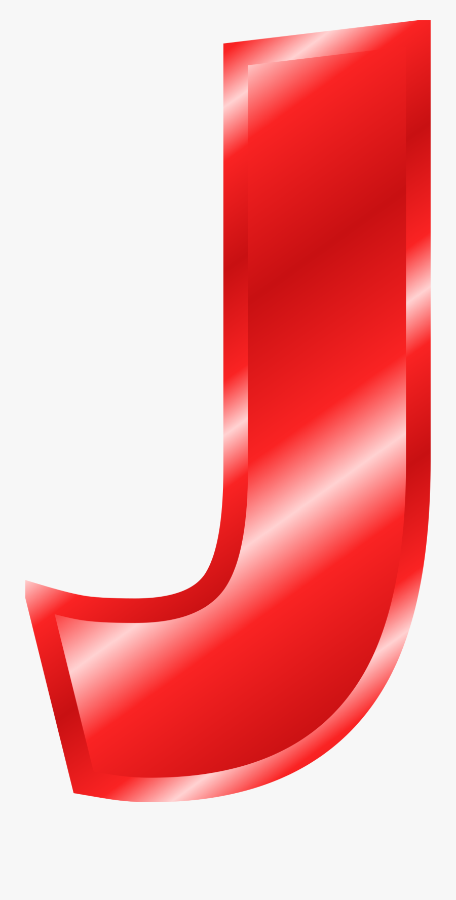 Effect Alphabet Red Big - Alphabate J Emages Hd, Transparent Clipart