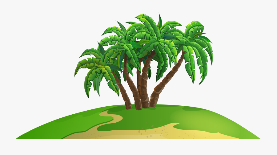 Clip Art Island Clipart Png - Gifs Palmeras, Transparent Clipart