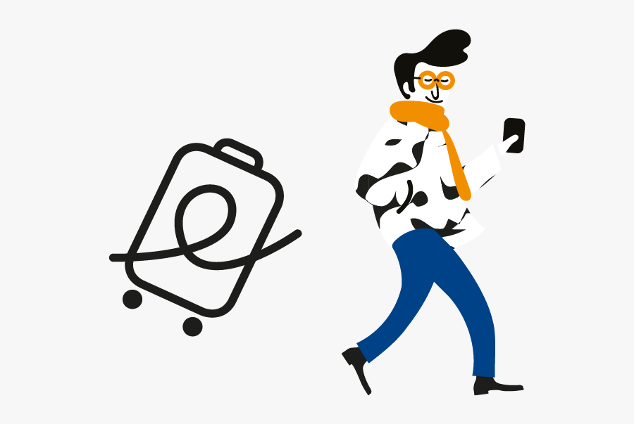 Eelway, Your Mobile Luggage Storage In Paris , Transparent - Eelway, Your Mobile Luggage Storage In Paris, Transparent Clipart