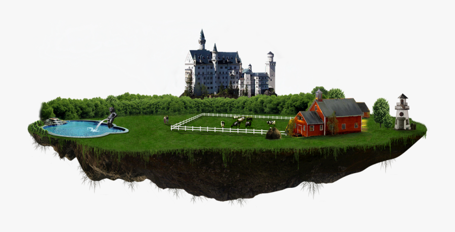 Island Png Pic - Neuschwanstein Castle, Transparent Clipart