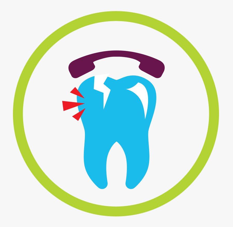 Tooth In Distress, Transparent Clipart