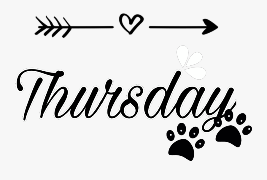 Thursday, Transparent Clipart