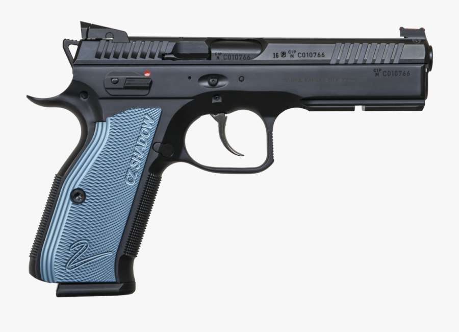 9mm Pistol Png - Cz Shadow 2, Transparent Clipart