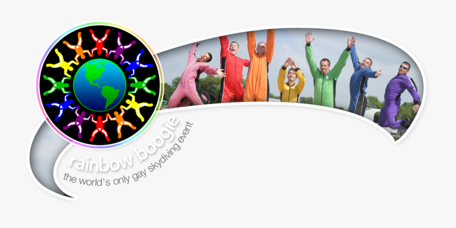 Rainbow Boogie 2015, The World"s Only Gay Skydiving - Gay Skydivers, Transparent Clipart