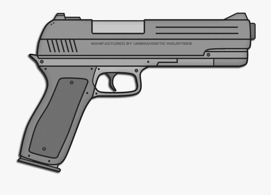 Hand Gun Png - Drawing Of A Glock 19, Transparent Clipart