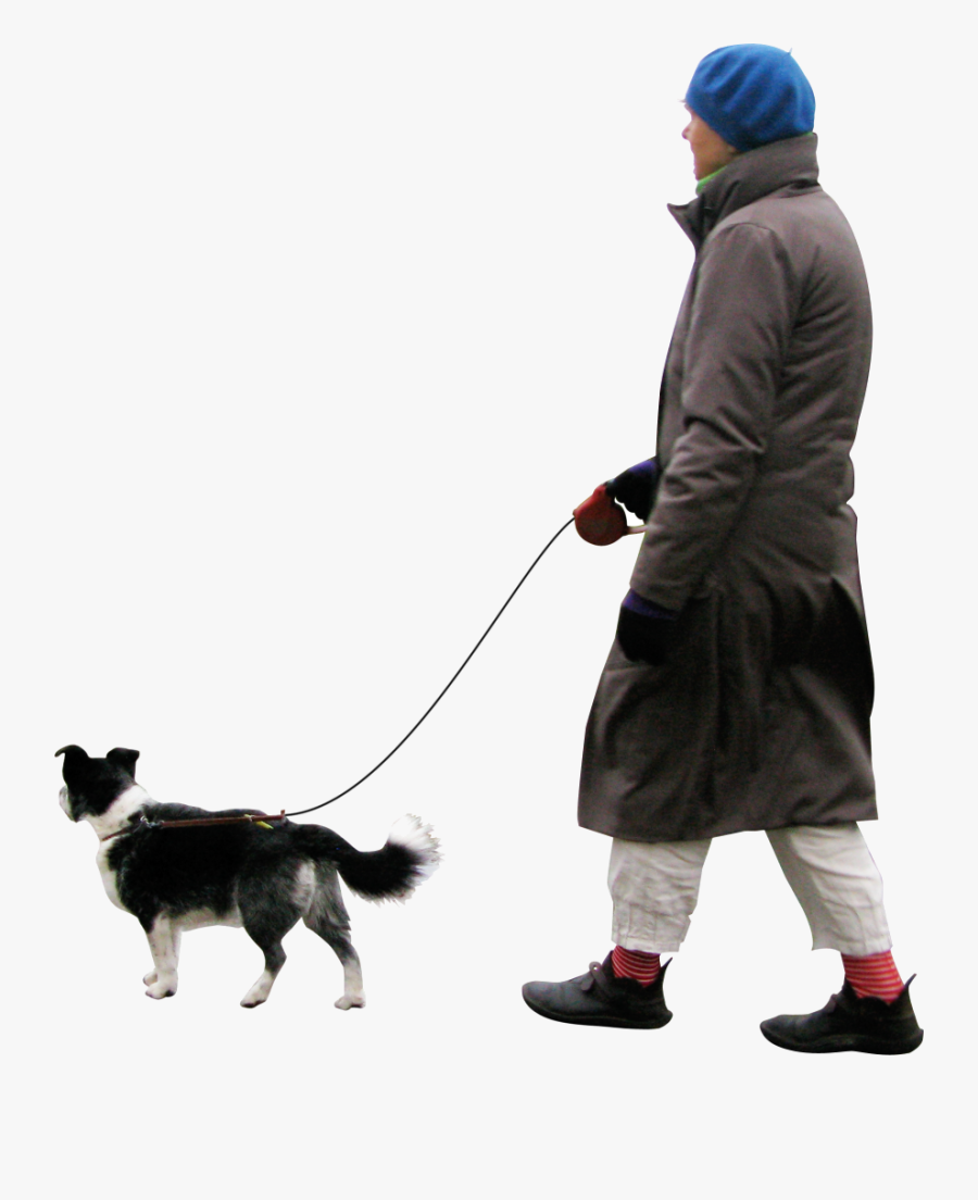 Dog Walking People Image Pure Free Transparent Png - People Walking Dog Png, Transparent Clipart