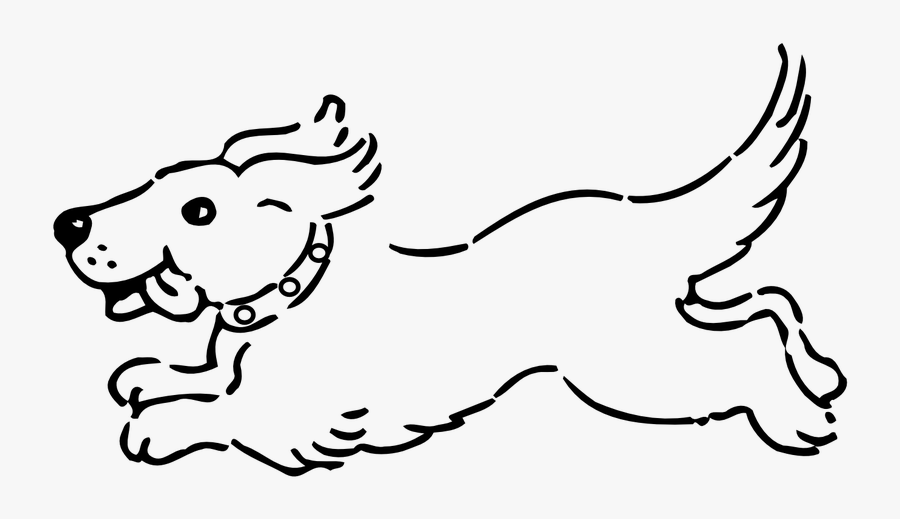 Dog Clipart Library - Dog Black And White Clipart, Transparent Clipart
