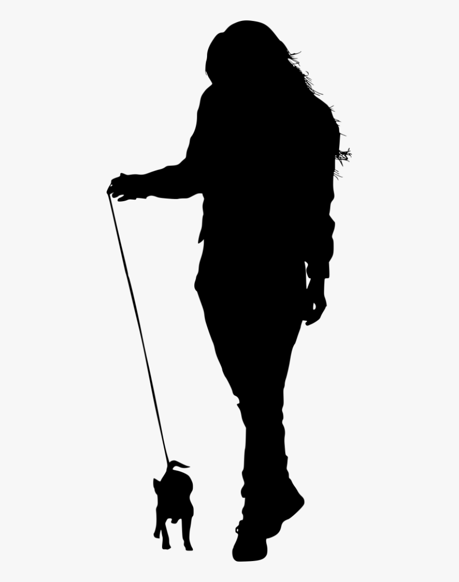 Silhouette Png Walking - People Walking Silhouette Png, Transparent Clipart