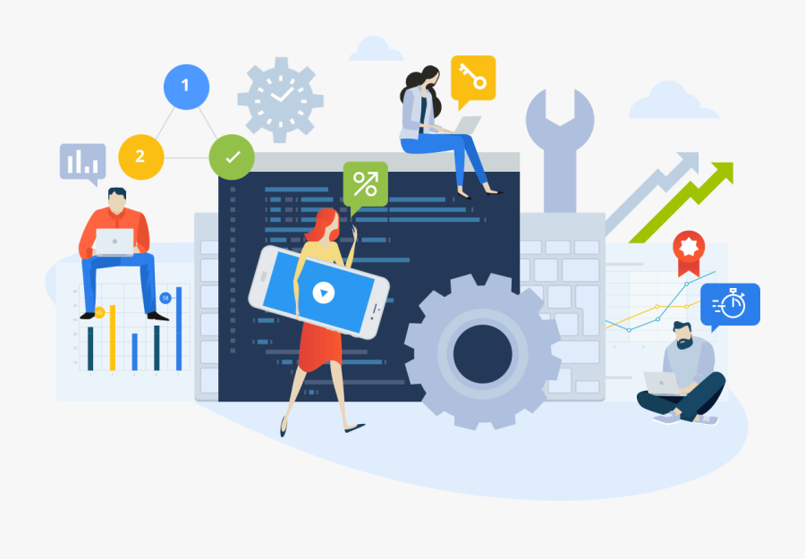 Php Web Development & Programming - Web Development Images Png, Transparent Clipart