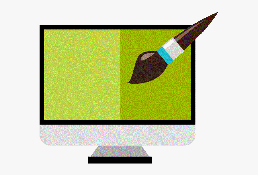 Clean Website Design - Computer Monitor, Transparent Clipart