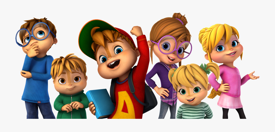 Alvinnn Estreiam Novos Epis Dios No Gloob - Alvin And The Chipmunks Cartoon 2018, Transparent Clipart