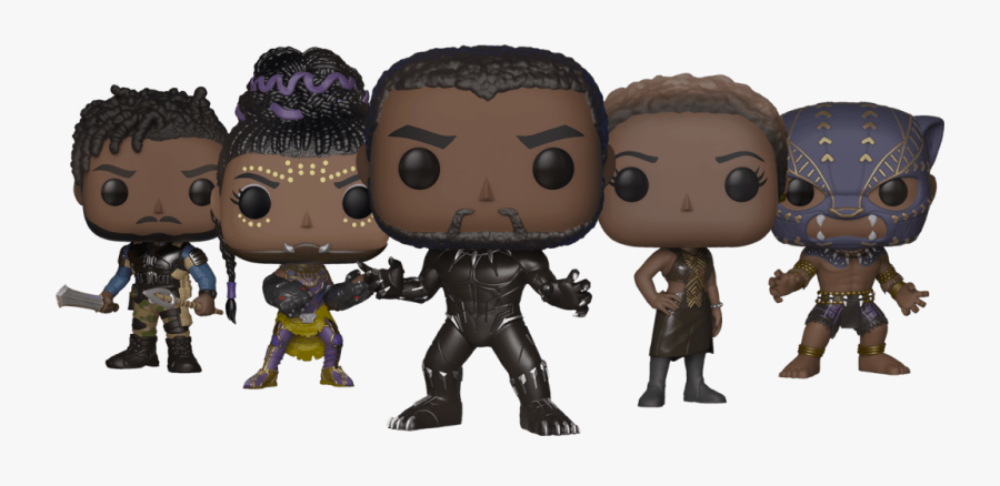 Pop Figure Black Panther, Transparent Clipart