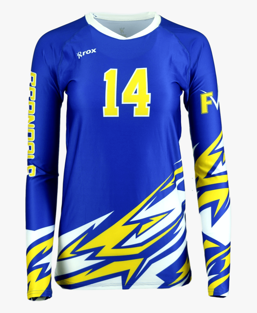 Bolt Women S Sublimated - Long-sleeved T-shirt, Transparent Clipart