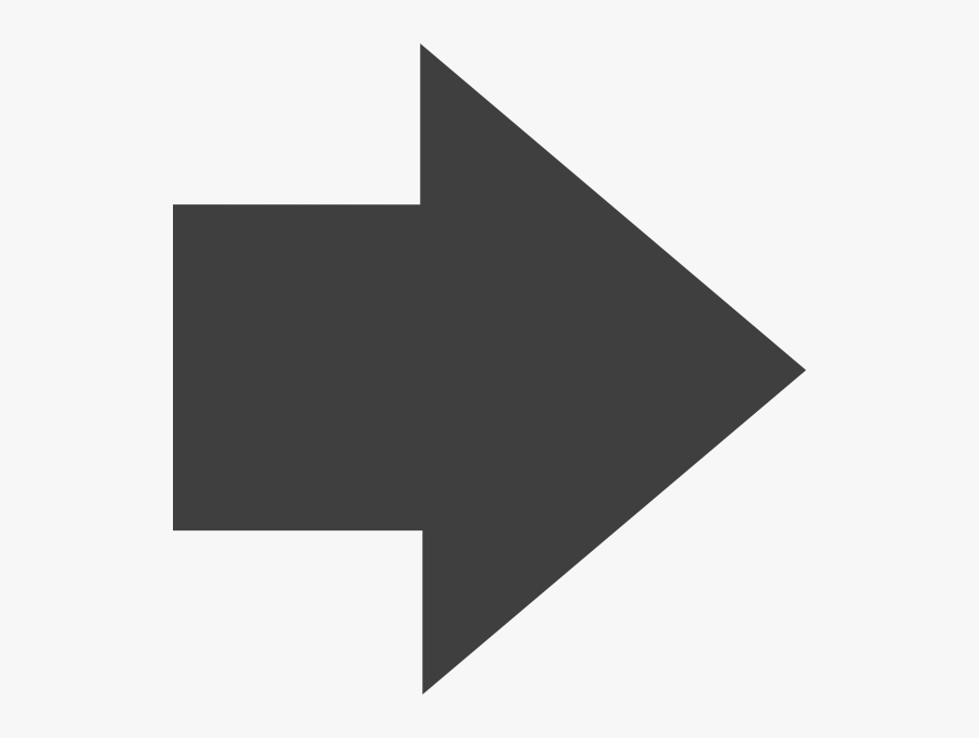 Right Arrow Png Gray, Transparent Clipart