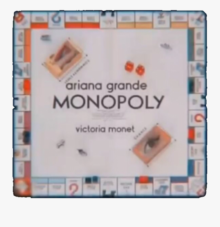 #ariana #grande #monopoly #board #game #money #overlay - Ariana Grande Monopoly Game, Transparent Clipart