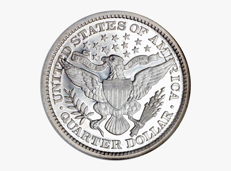 Oz Fine Silver - Quarter Us Coin Png, Transparent Clipart