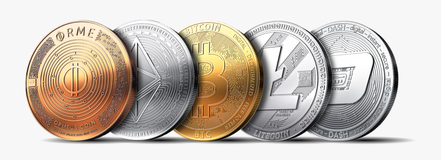 Coin Png File - Crypto Coins Png, Transparent Clipart