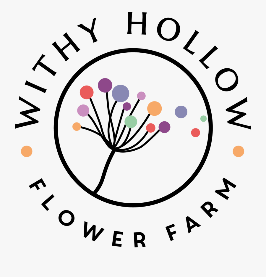 Withy Hollow Flower Farm - Circle, Transparent Clipart