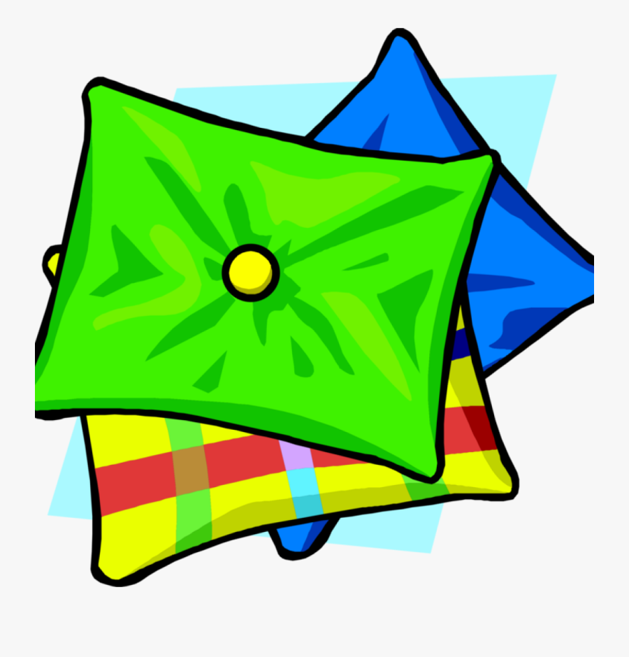 Clip Art Pillow Throw Pillows Cushion Bed Chair Free - Pillows Clipart, Transparent Clipart