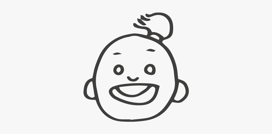 Freelance Drawing Sister - Line Art, Transparent Clipart