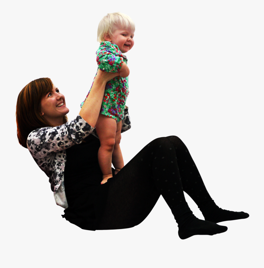 Child Sitting Png For Photoshop - Cutout Sitting People Png, Transparent Clipart