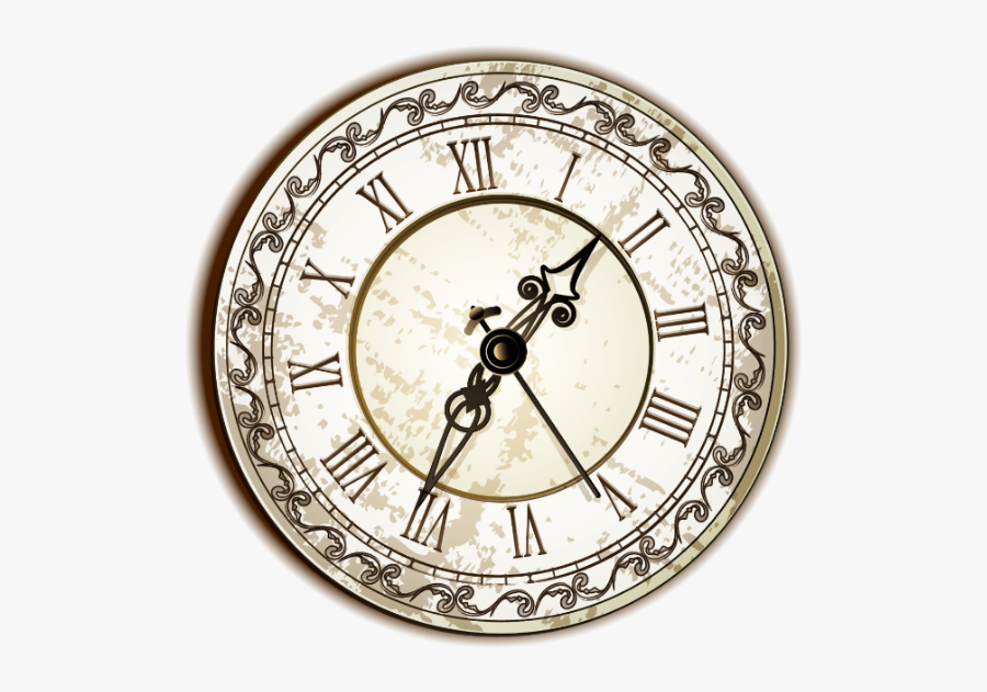 Transparent Vintage Clock Png - Vintage Clock Png, Transparent Clipart