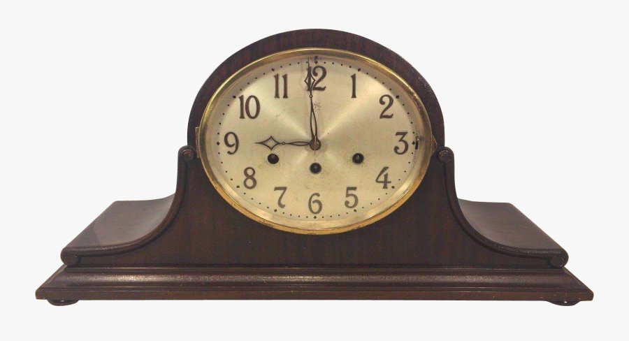 Bracket Clock Png Picture - Junghans Clock Oval Face, Transparent Clipart