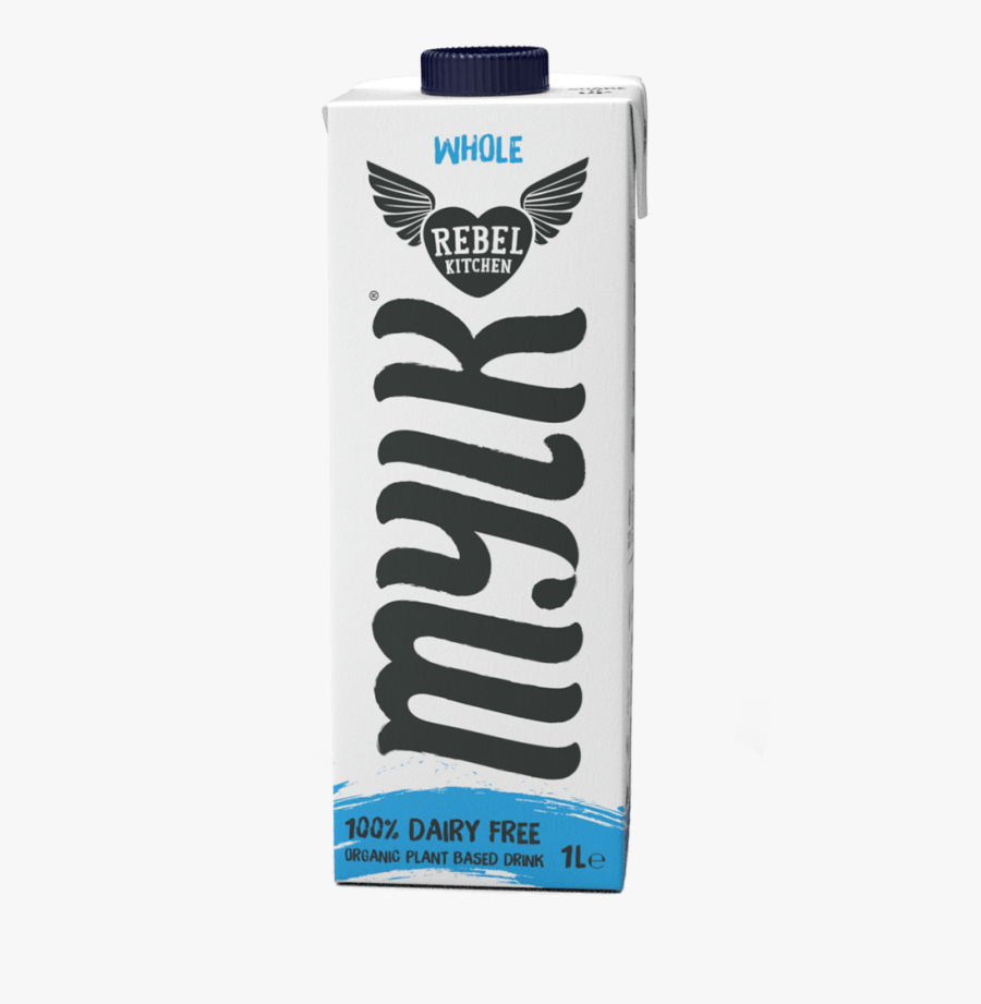 Whole Mylk - Rebel Kitchen Whole Mylk, Transparent Clipart