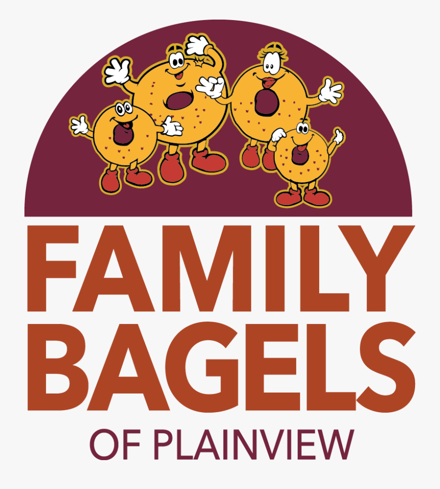 Transparent Bagels Png - Family Bagels Plainview, Transparent Clipart