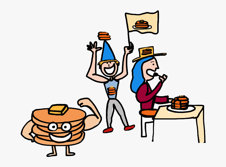 Pancake, Transparent Clipart