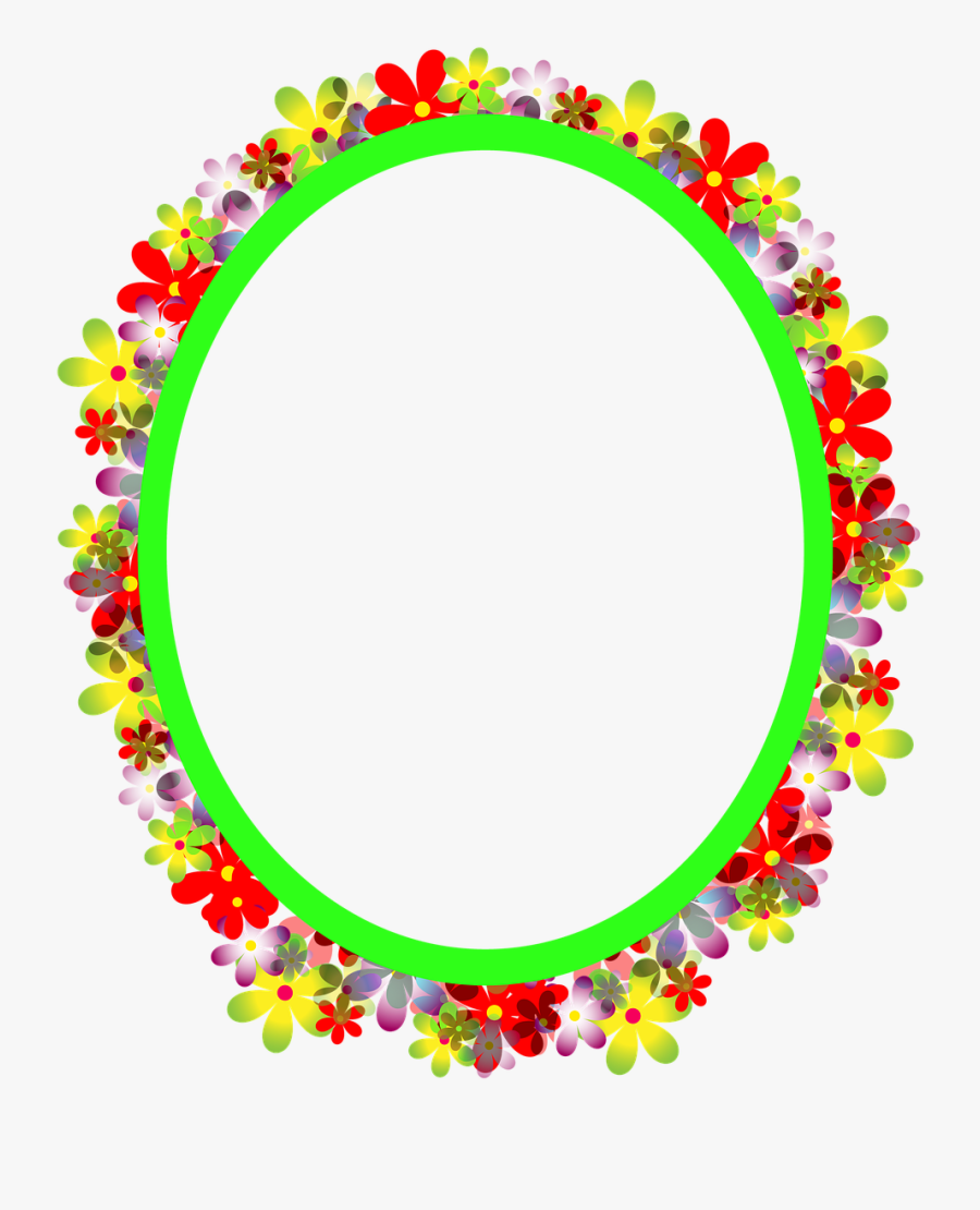Photo Frame, Frame, Photoshop, Oval Frame, Oval Clipart - กรอบ รูป วงรี สวย ๆ, Transparent Clipart