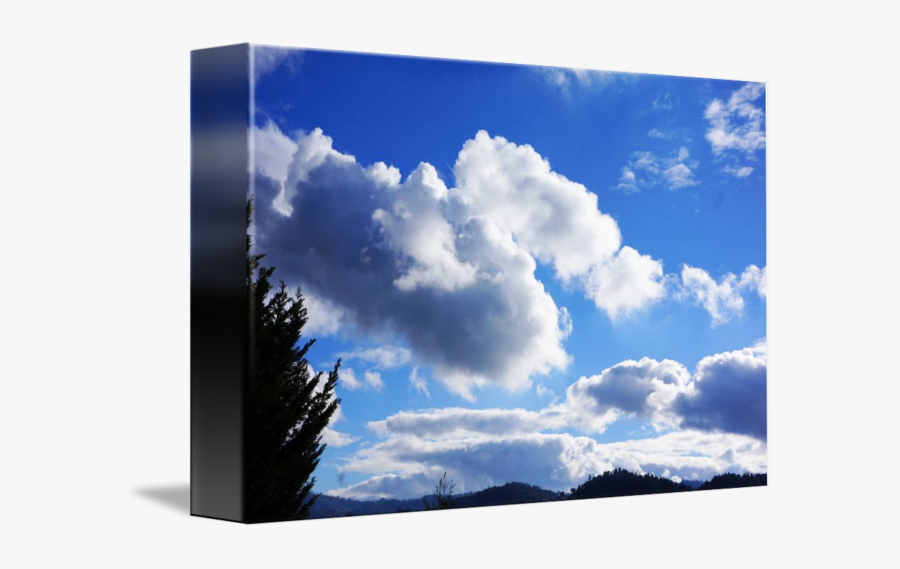Clip Art Clouds And Blue Sky - Cumulus, Transparent Clipart